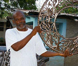 Hubert Bernard | Haiti Oil Drum Art Artisan