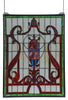 36196 Baroque Stained Glass Window by Meyda Lighting | 18x24 inches