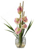 1118-PK Pink Calla Lily Silk Flowers in Water in 4 colors by Nearly Natural | 18"