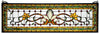 119444 Fairytale Honey Transom Stained Glass by Meyda Lighting | 33x10 inches