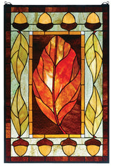 73207 Harvest Festival Stained Glass Window by Meyda Lighting | 21x31 inches