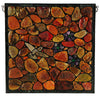 142632 Mosaic Agata & Flowers Stained Glass Window by Meyda Lighting | 19.5"