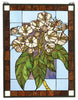 31268 Revival Mountain Laurel Stained Glass by Meyda Lighting | 20x26 inches