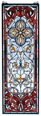 73276 Versailles Stained Glass Window by Meyda Lighting | 11x32 inches