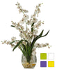 1119 Oncidium Dancing Lady Silk in Water in 4 colors by Nearly Natural| 19"