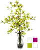 1190 Silk Dendrobium in Water in 4 colors by Nearly Natural | 29 inches