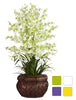 1207 Oncidium Dancing Lady Silk Orchid in 4 colors by Nearly Natural | 30"