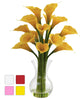 1299 Calla Lily Silk Flowers in Water in 4 colors by Nearly Natural | 26"