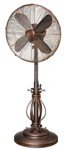 Prestigious 18 inch Metal Oscillating Outdoor Patio Fan