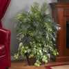 6633 Double Areca Palm & Pothos Silk Plant by Nearly Natural | 3.5 feet