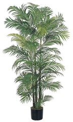 5002 Areca Palm Artificial Silk Tree w/Planter by Nearly Natural | 6 feet