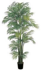 5003 Areca Palm Artificial Silk Tree w/Planter by Nearly Natural | 7 feet