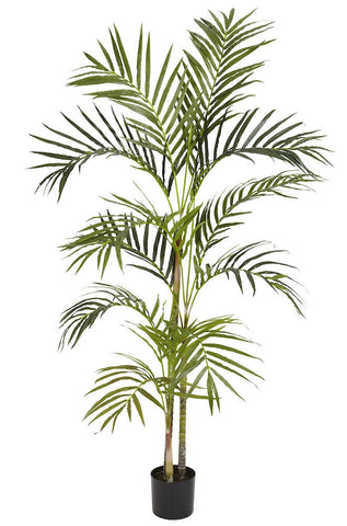 5314 Areca Palm Artificial Silk Tree w/Planter by Nearly Natural | 4 ft