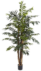 5329 Bamboo Palm Artificial Tree with Planter by Nearly Natural | 60 inches