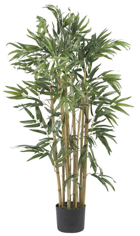 5279 Bambusa Bamboo Artificial Plant w/Planter by Nearly Natural | 3 feet