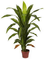 6650 Dracaena Artificial Tree with Planter by Nearly Natural | 48 inches