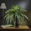6629 Boston Fern Artificial Plant with Urn by Nearly Natural | 28 inches