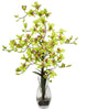 1190-GR Green Silk Dendrobium in Water in 4 colors by Nearly Natural | 29 inches
