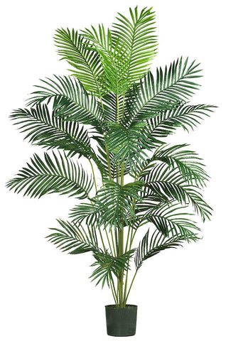 5261 Paradise Palm Artificial Tree with Planter by Nearly Natural | 7 feet