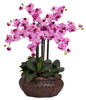 1201-MA Mauve Large Phalaenopsis Silk Orchid in 8 colors by Nearly Natural | 30"