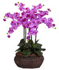 1201-OR Orchid Large Phalaenopsis Silk Orchid in 8 colors by Nearly Natural | 30"