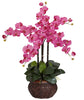 1211-DP Dark Pink Phalaenopsis Silk Orchid in 8 colors by Nearly Natural | 31 inches