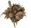 4903 Pumpkin & Berry Silk Autumn Arrangement by Nearly Natural | 15 inches