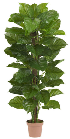 6594 Large Leaf Philodendron Artificial Plant by Nearly Natural | 63 inches