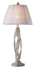 6231/1 Renaissance 1-Light Table Lamp in Sunset Silver w/Crystal ELK Lighting