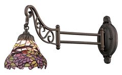 079-TB-28 Wisteria Mix-N-Match 1-Light Tiffany-Style Sconce ELK Lighting