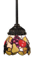 078-TB-19 Fruit Mix-N-Match 1-Light Tiffany-Style Mini Pendant ELK Lighting