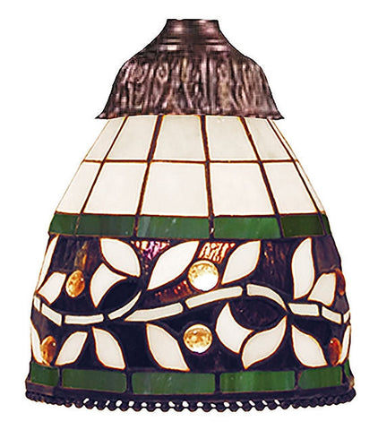 999-13 English Ivy Mix-N-Match Tiffany-Style Ceiling Fan Shade ELK Lighting