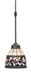 716-TB English Ivy 1-Light Tiffany-Style Pendant ELK Lighting