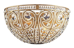 5970/2 Elizabethan 2-Light Sconce in Dark Bronze w/Crystal ELK Lighting