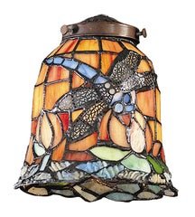 999-12 Dragonfly Mix-N-Match Tiffany-Style Ceiling Fan Shade ELK Lighting