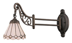 079-TB-04 Clear Diamond Mix-N-Match 1-Light Tiffany-Style Sconce ELK Lighting
