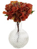 4129-S3 Autumn Hydrangea Set/3 Faux Flowers in Water by Nearly Natural | 12"