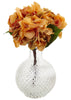 4129-S3 Autumn Hydrangea Set/3 Faux Flowers in Water by Nearly Natural | 12"