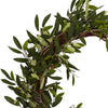 4773 Olive Branch Artificial Silk Wreath by Nearly Natural | 20 inches