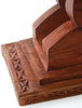 ghana-1a Asante Nsaa Adinkra Symbol Wood Stool | Ghana Fair Trade by Swahili Imports