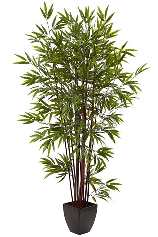 5459 Bamboo Artificial Tree with Planter by Nearly Natural | 72 inches