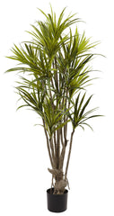 5466 Dracaena Silk Tree with Nursery Planter by Nearly Natural | 60 inches