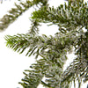 5467 Iced Pine Silk Christmas Tree with Planter by Nearly Natural | 36"