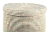 sen45c White Set of 2 Nesting Sand Dune Storage Baskets with Lids | Senegal Fair Trade by Swahili Imports