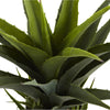 4856 Agave Silk Plant with Tall Black Planter by Nearly Natural | 30 inches