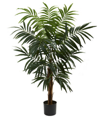5407 Areca Palm Artificial Silk Tree w/Planter by Nearly Natural | 4.5 feet