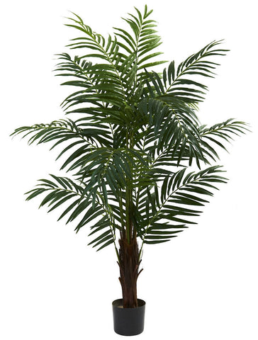 5416 Areca Palm Artificial Silk Tree w/Planter by Nearly Natural | 5 foot