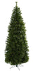5378 Cashmere Slim Silk Christmas Tree Lights by Nearly Natural | 7.5 feet