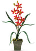 4985-A3-S3 Cattleya Cymbidium Phalaenopsis Orchids A3 S/3 by Nearly Natural | 19"