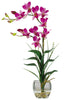 1135-PP Purple Silk Dendrobium in Water in 4 colors by Nearly Natural | 22 inches